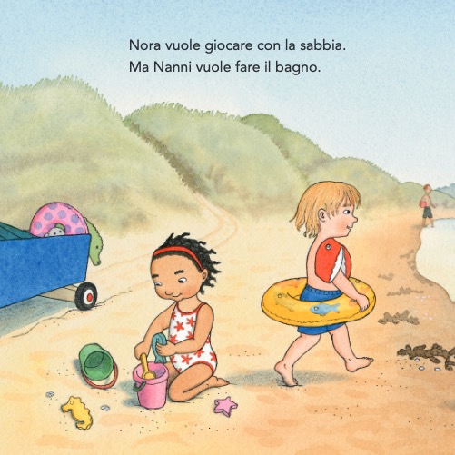 Nora e nanni e il litigio sulla spiaggia - Editrice Il Castoro